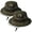 2pcs, variant on Bigfoot Country Boonie Hat, Legend of The Woods Sasquatch Bucket Hat, Outdoor Camping Hat with Bigfoot Wilderness Design, Wide Brim Outdoor Bucket Hat, for Hiking Camping Fishing