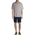thumbnail image 2 of Arrow Men's Big and Tall Hamilton Poplin Wrinkle Free Short Sleeve Shirt, 2 of 6