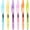 Pastel, variant on - Retractable Highlighters Assorted Colors, 6 Pack, Pastel Colors, Click Highlighters Retractable Markers, Click Markers
