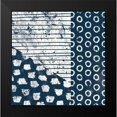 thumbnail image 2 of Hershey, Moira 15x15 Black Modern Framed Museum Art Print Titled - Mark Making Tile IV, 2 of 5