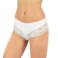 thumbnail image 1 of Fem Intimates Bikini en Micro Nylon avec Bordure en Dentelle - 3 Unités, 1 of 4