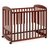 DaVinci Alpha Rocking Mini Crib, Rich Cherry