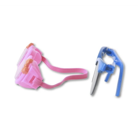 My Life As Blue Sunglasses and Heart Goggles for 18" Dolls, 2 Pieces