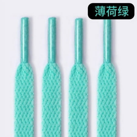 

36 Colors 8mm Flat Thicken AF1 Kids Shoelaces Basketball Sneakers Sail Shoe Laces Shoe Accessories 60/100/120/140