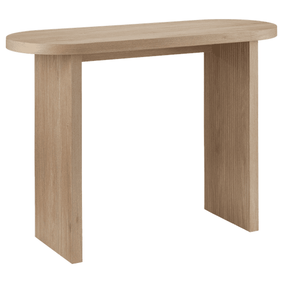 Bouclair Taupe Natural Wood Console