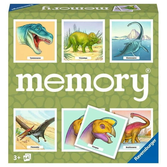Juego de memoria Ravensburger Dinosaur Fun Kids de 3 años o más
