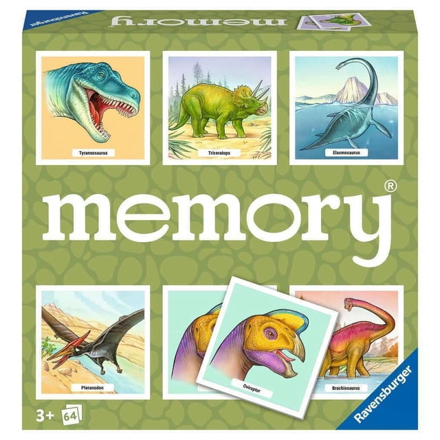 Juego de memoria Ravensburger Dinosaur Fun Kids de 3 años o más