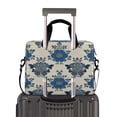 thumbnail image 2 of 16" Laptop Briefcase for Work Travel Laptop Shoulder Bag Carrying Handbag Laptop Case Elegant Blue Flowers Pattern, 2 of 8