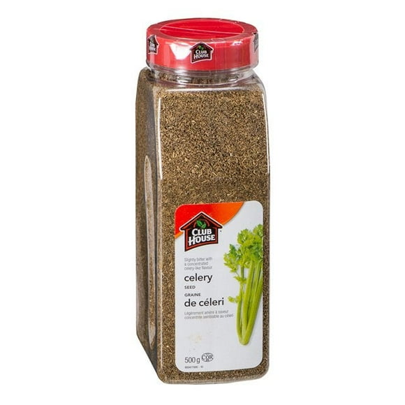 Clubhouse Whole Celery Seeds | 500G/Unit, 12 Units/Case