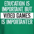 thumbnail image 3 of CafePress - Video Games Is Importanter T Shirt - Men's Classic Graphic Cotton T-Shirt, 3 of 4