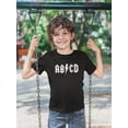 thumbnail image 2 of Ab,cd T-Shirt Toddler -GoatDeals Designs,  4 Toddler, 2 of 4