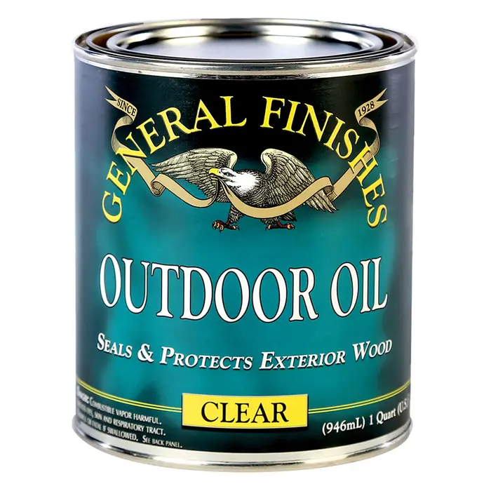 Qt General Finishes QTOC Clear Outdoor Oil Exterior Oil