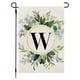 thumbnail image 1 of Letter A-Z Floral Garden Flag 12x18 Inch Double Sided Outside, Family Last Name Initial Yard Outdoor Decoration 1 Pcs, 1 of 8