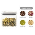 thumbnail image 4 of Latrodar Airtight Food Storage Container, 1 Piece Plastic Cereal Container With Easy-Lock Lid For Kitchen Pantry Organization And Storage Clear Durable 4.8x4, 4 of 5