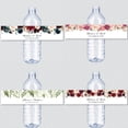 thumbnail image 2 of 30 piezas, etiquetas personalizadas con diseño floral para botellas de agua de boda, pegatinas, cumpleaños, aniversario, impermeables, 2 of 5
