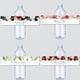 thumbnail image 2 of 30 piezas, etiquetas personalizadas con diseño floral para botellas de agua de boda, pegatinas, cumpleaños, aniversario, impermeables, 2 of 5