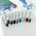 thumbnail image 4 of Xinyolin Rhinestone Geometric Pendant Necklace Bracelet Hook Earrings Jewelry Set, 4 of 8