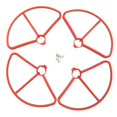 thumbnail image 3 of Tren de aterrizaje y Funda protectora Zulema para B2C B2 Bugs 2w D80 F18 RC Drone Propeller Protector rojo, 3 of 8