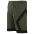 thumbnail image 3 of Pantalones cortos deportivos para hombre, pantalones cortos de entrenamiento de secado rápido de verano para baloncesto/correr, verde, 3 of 8