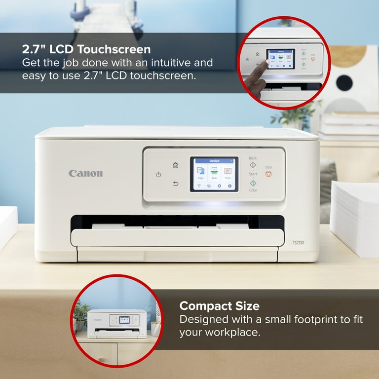 PIXMA TS7722 Wireless Home All-in-One Printer - Walmart.com