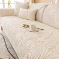 thumbnail image 3 of Four Seasons Cotton Non-Slip Sofa Cushion Pure Cotton Beige Summer Nordic Cushion Universal Sofa Towel Cover Cover Cloth (grey,110x210cm 1pcs), 3 of 7