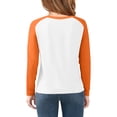 thumbnail image 6 of Grblisyd Halloween Boys Casual Crewneck Sweatshirt Kids Raglan Long Sleeve Cute Ghost Print Pullover Tops 10-12Y, 6 of 6