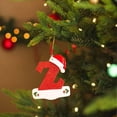 thumbnail image 4 of Navidad Little Red Hat Carta Colgante DIY Escribible Nombre 26 Carta Colgante Wmkox8yii gf6270, 4 of 4