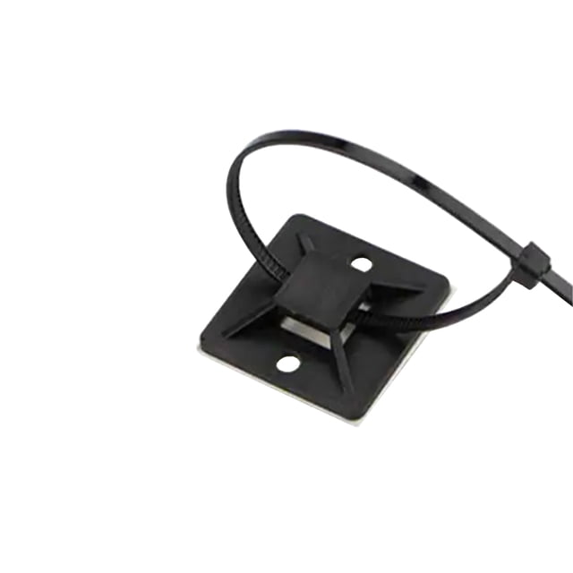 Organizadores Sujetadores de cables 20x20 con Adhesivo 3M, 50 Piezas