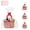 RED, variant on 3 PC Large Red  Empty Baskets for Gifts, Gift Empty Bamboo Basket for Baby Baptisms, Mother's Day, Christmas, Housewarming