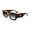 Leopard, variant on Oversized Square Sunglasses for Women Men Thick Frame Shades B4074