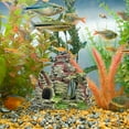 thumbnail image 7 of YOHAVEN Aquarium Decorations Rockery Landscape Resin Mountain Cave Ornament Fish Tank Decor with Hiding Cave for Lizard Reptile Turtle Frog, 7 of 7