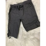 Calvin Klein Performance Women’s Poplin Cargo Shorts, Choose Sz/Color Title: S/Dark Gray