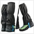 thumbnail image 3 of CIMAXIC 2Pairs Adult Snow Gaiters Lightweight Adjustable Outdoor Skiing Leg Cover, 3 of 8