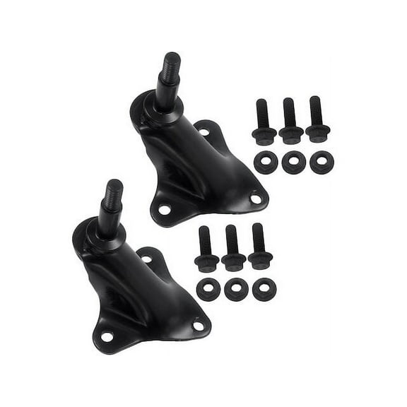 Shock Mount Set - Compatible with 1980 - 1996 Ford F-150 1981 1982 1983 1984 1985 1986 1987 1988 1989 1990 1991 1992 1993 1994 1995