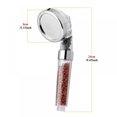 thumbnail image 4 of Shower Head + 15G Gray Anion Filter Stone + 60G Red Anion Filter Stone  Functional Spray Hand Shower  Suitable For Dry Skin And Hair, 4 of 4
