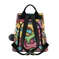 thumbnail image 2 of Travel Backpack for Women Large Capacity College Bags Multi-pocket Casual Daypacks 15 Inch Colorful Bones, 2 of 7