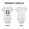 thumbnail image 4 of Newest Mexico National Soccer Team Fan Cute Baby Clothes Unisex (White, 12-18 Months), 4 of 5