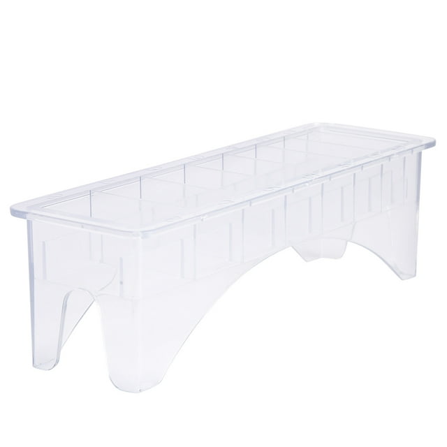 Limit Comb Storage Case, Large Capacity Plastic Storage Box, Professional Use For Storing Limit Combs Hair Salon Barber Shop 8 Slots,10 Slots