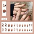 thumbnail image 2 of 24-Piece Reusable Fake Nails Set High-Quality Press-On Manicure For Parties And Daily Wear, 2 of 7