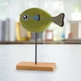 thumbnail image 4 of Abbracc Modern Ornament Standing Decorations Wooden Craft Decorations Nice for Green, 4 of 8