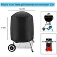 thumbnail image 3 of UHUSE BBQ Grill Cover Barbecue Gas Grill Cover,For Weber Q1000/Q2000 Series Gas Patio, 3 of 7
