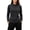 Black, variant on Ke1Clo Womens High Neck Pullover Casual Long Sleeve Solid Color Slim Fit Knit Tops Button Down Stretchy Fall Winter Travel Tunic Tshirt Black XXXL