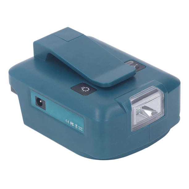 Inversor De Fuente De Alimentación De Batería, Práctico Inversor De Fuente De Alimentación De 18 V A CC 12 V Con Clip Para Cinturón Para Pequeños Dispositivos Electrónicos