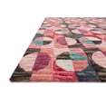 thumbnail image 3 of Justina Blakeney x Loloi Hallu Collection Berry / Charcoal CONTEMPORARY Area Rug 9'-3" x 13', 3 of 3