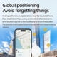 thumbnail image 5 of GPS Tracker for Kids, Pets, Dogs, Luggage, Global Tracking Device, Item Finder, Waterproof Mini Tag Compatible with Find My App, iOS, 5 of 5