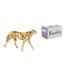 thumbnail image 1 of Figura de guepardo,Figura de guepardo dorado,adorno de escritorio moderno,Organizador de almacenamiento de escritorio,Soporte para control remoto de TV de madera,Organizador remoto con 2, 1 of 8