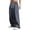 Dark Gray, variant on SAWOBUUN Men's Solid Sweatpants Wide Leg Elastic Waist Drawstring Casual Relaxed Fit Loose Pants