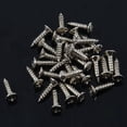 thumbnail image 2 of 90 Pcs Vis de Protection pour Guitare Électrique Strat/Tele Argent, 2 of 7