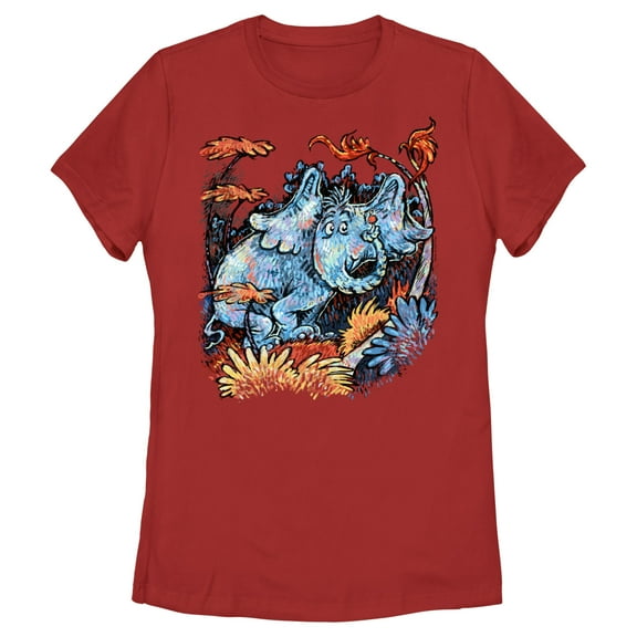 Women's Dr. Seuss Horton Painting  Graphic T-Shirt