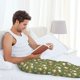 thumbnail image 5 of Balery Shiba Inu Dog And Flower Pantalones de pijama para hombre, pijama ultraligero, pantalón de descanso-X-Large, 5 of 6